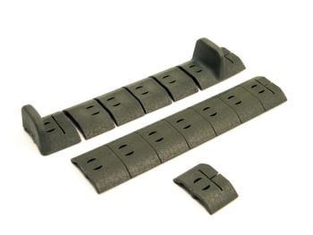 Noveske NSR Polymer Panel Set - Foliage Green