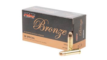 PMC Ammunition Bronze .38 Special 132gr FMJ Ammunition