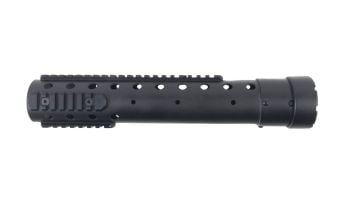 Precision Reflex Inc (PRI) Gen III AR15/M16 Rifle Length Round Carbon Fiber Free Float Handguard - 12.5 " Black