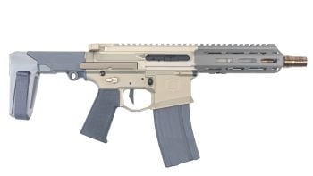 Q LLC Honey Badger 300BLK Pistol W/Brace 7"