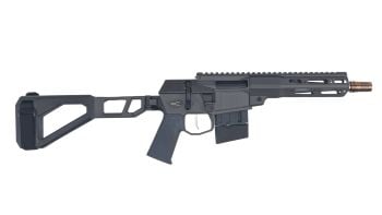 Q LLC Mini FIX 300BLK Bolt Action Pistol W/ Brace - 8"