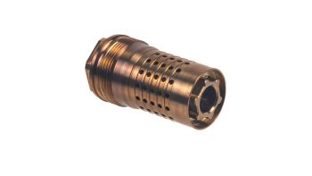 Q LLC Rear End Cherry Bomb 90 Degree Muzzle Brake - 5/8x24