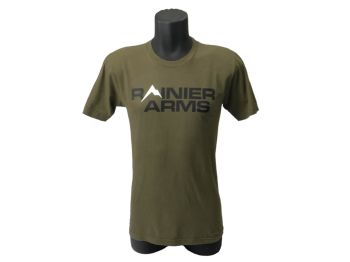 Rainier Arms Classic Logo T-Shirt - Dark Green