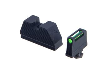 Rainier Arms Fiber Optic Suppressor Height Sight Set For Glock - LOGO