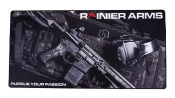 Rainier Arms Gun Cleaning Mat / Large Mouse Pad - Firearm Design