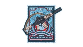 Rainier Arms Limited Edition Tax Stamp Patch