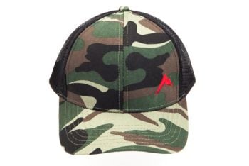 Rainier Arms Trucker Woodland Camo Hat