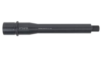 R&D Precision 9mm PW9 AR-15 Barrel - 7.25"