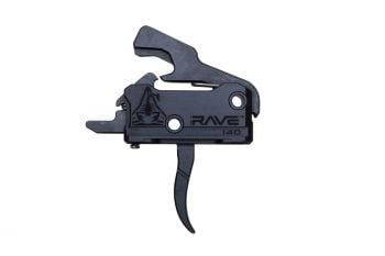 Rise Armament Rave 140 AR-15 Trigger w/ Anti-Walk Pins - Black