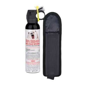 Sabre Frontiersman Bear Spray w/ Holster - 9.2 OZ