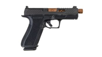 Shadow Systems XR920 Elite 9mm Optic Ready Pistol w/Threaded Barrel - Black/Bronze