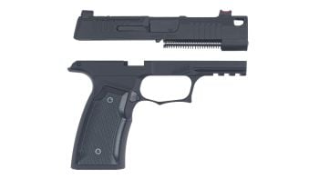 Sharps Bros Sharps 365 Improved X-Macro Pistol Kit - Black Anodize