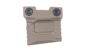 Strike Industries Stacked Angled Grip w/ Cable Management System (Picatinny) - FDE