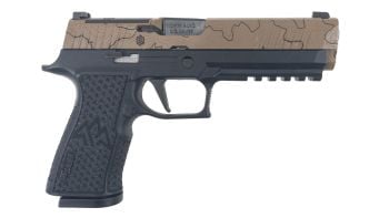 Sig Sauer Custom Works P320 X-Ten Endure 10mm Pistol - Topographic