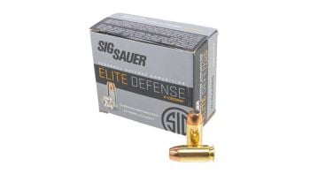 Sig Sauer .40SW 180GR Elite V-Crown JHP  Ammunition - 20RD Box 