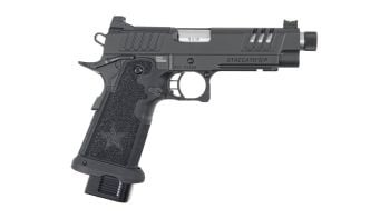 Staccato 2011 P DPO X-Series Aluminum Frame 9mm Tactical Threaded Pistol - DLC/SS	