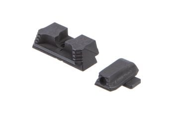 Strike Industries Strike Iron Front & Rear Sights for Sig Sauer P320 - Standard Height