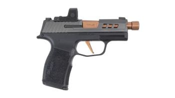 True Precision TP365X Sig Sauer 9MM Pistol - Black/Copper/Gray