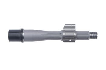 V Seven Weapon Systems 300BLK Fluted Barrel w/ Ti Gas Block - 6.5"