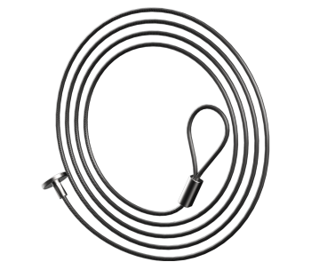 Vaultek Lifepod Steel Cable - 4ft