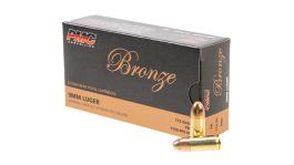 PMC Ammunition Bronze 9mm 115 GR FMJ Ammunition