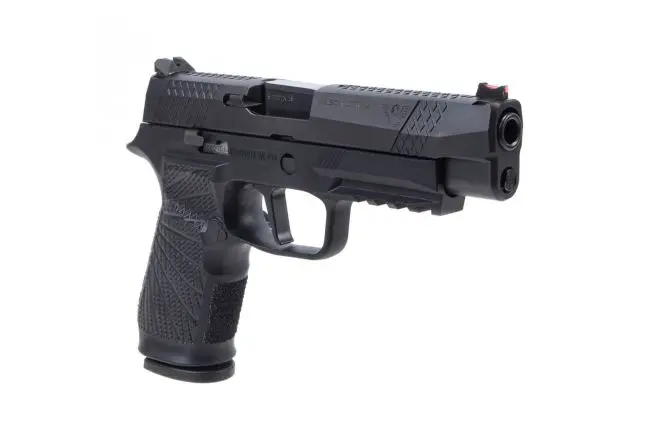 Wilson Combat WCP320 Full 9mm Pistol w/ Action Tuned Straight Trigger -  Black