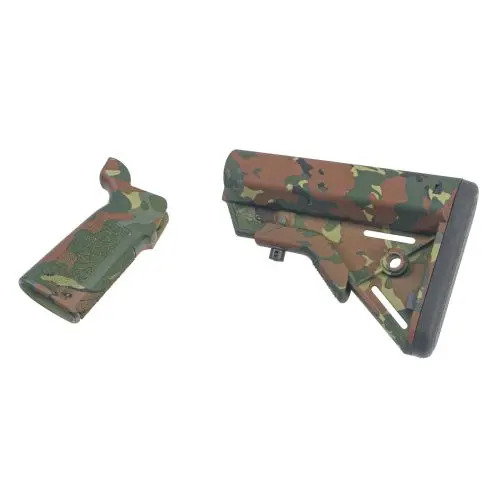 B5 Systems Bravo Stock / P-Grip 23 Flecktarn Combo Kit (Limited Edition)