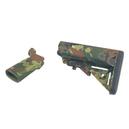 B5 Systems Enhanced SOPMOD Stock / P-Grip 23 Flecktarn Combo Kit (Limited Edition)