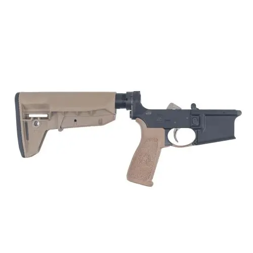 Bravo Company MFG (BCM) AR-15 Complete Lower Receiver w/ MK2RMS-M1T0 Mod  2 SOPMOD - WIDEBODY - FDE