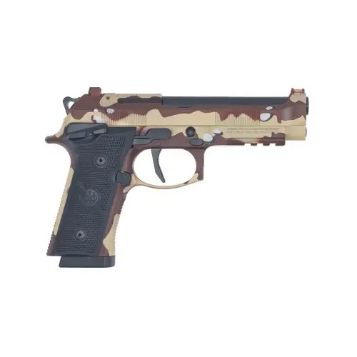 Beretta 92XI SAO Optic Ready 9mm Pistol - Chocolate Chip Camo (Limited Edition)