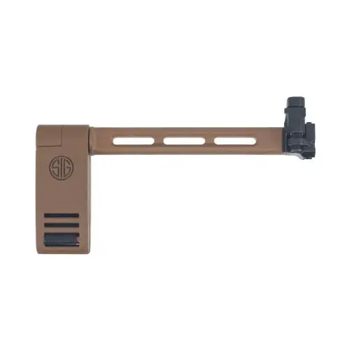 Sig Sauer MCX/MPX 1913 Folding Pistol Brace - Coyote Tan