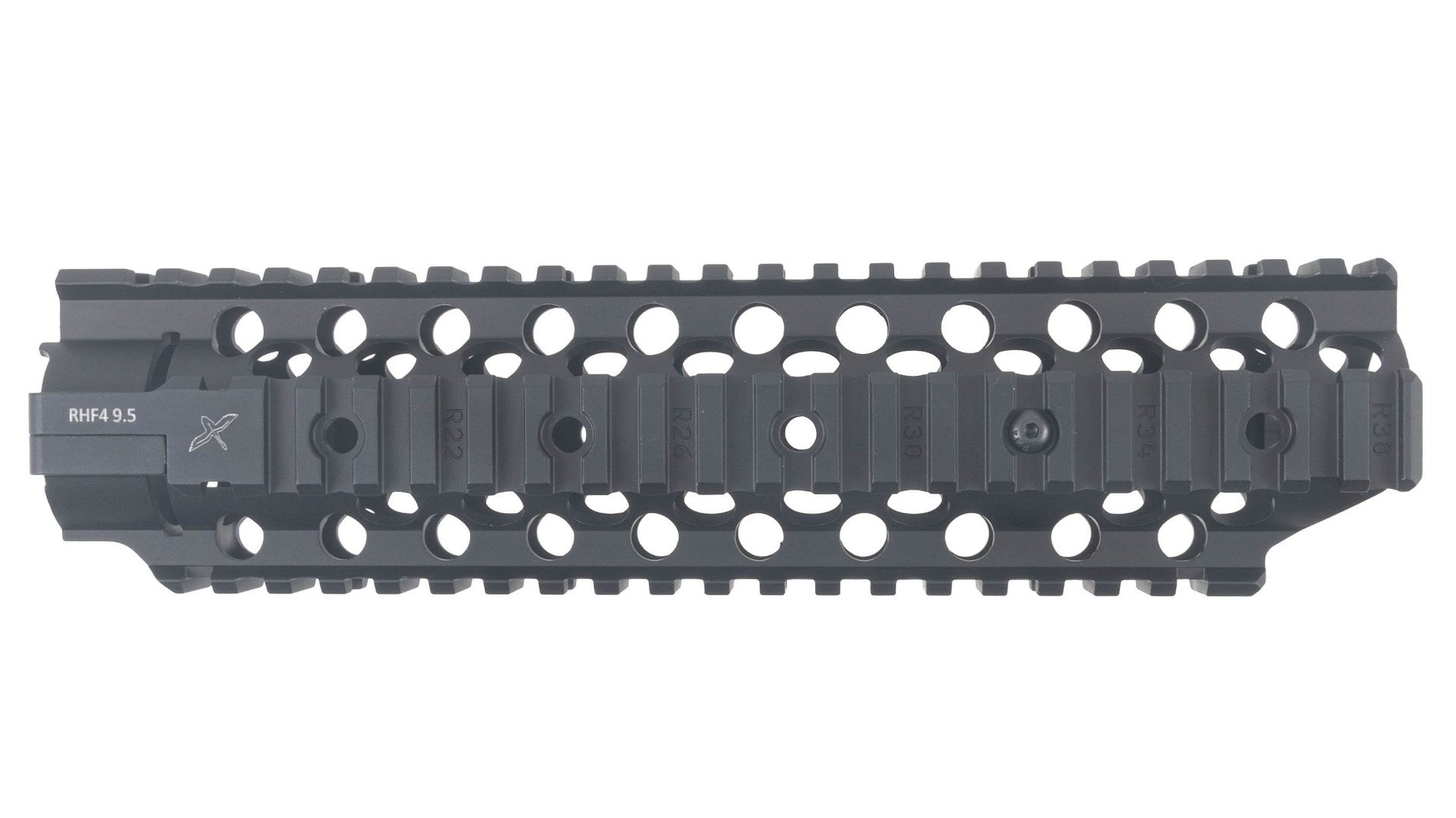 Forward Controls Design RHF4 Quad Rail Handguard - Black