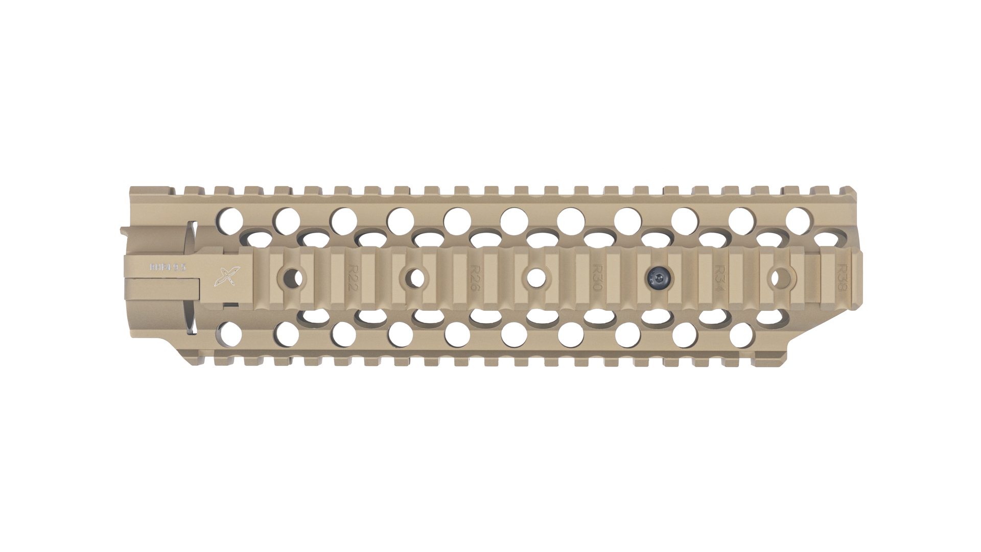 Forward Controls Design RHF4 Quad Rail Handguard - FDE