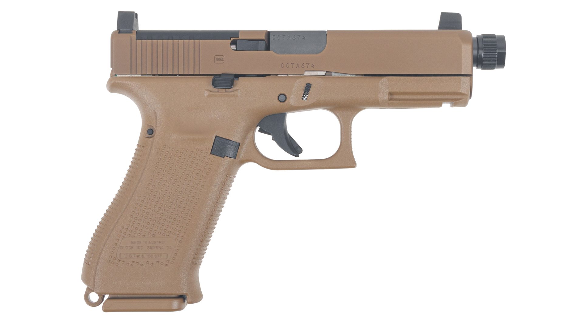 Glock 19X MOS 9mm Pistol w/ Threaded Barrel