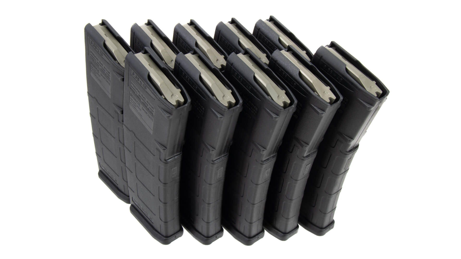 免税即決 実物 マグプル MAGPUL PMAG Gen2 30連 ポリマー マガジン NSN刻印 30rd マグ ブラック M16 M4 Mk18 Mk12 トレポン PTW改造 パーツ