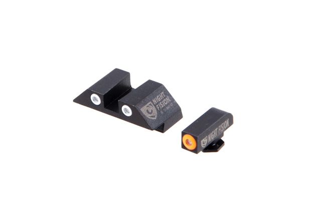 Night Fision Tritium Sight Set For Glock - Square Rear