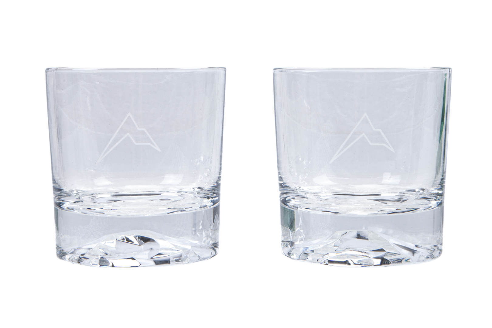 Whiskey Peaks Mt. Rainier - Set of 2 Whiskey Glasses - Mt. Rainier, Bar &  Entertainment