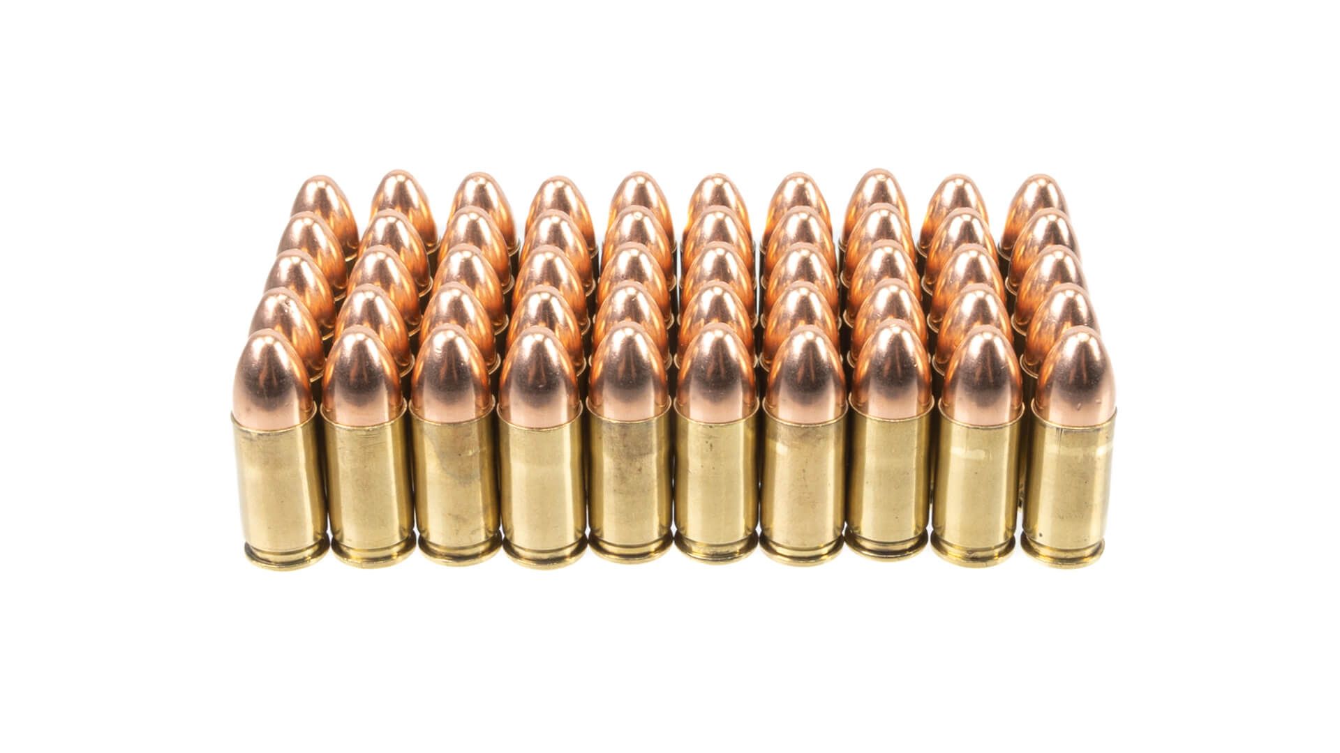 Rainier Munitions Remanufactured 9mm 124gr FMJ Ammunition