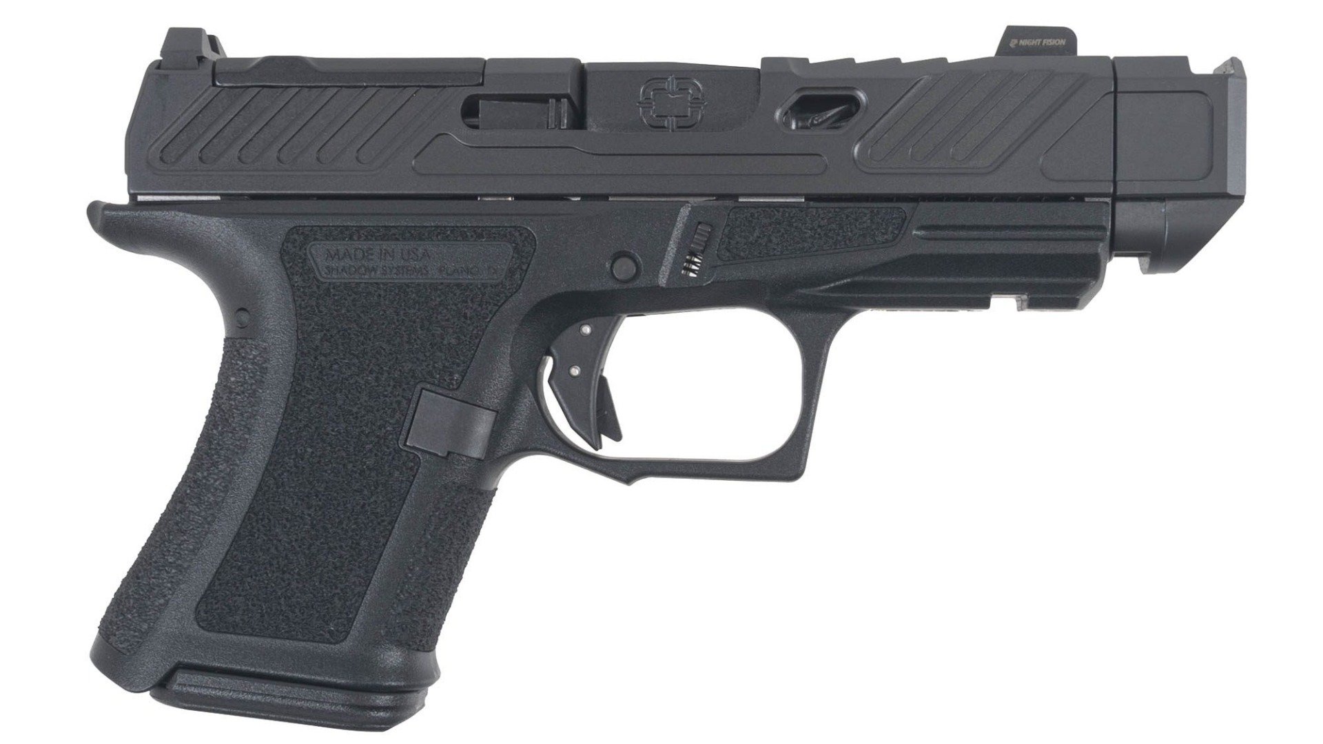 Shadow Systems CR920P Elite 9mm Optic Ready Compensated Pistol - Black