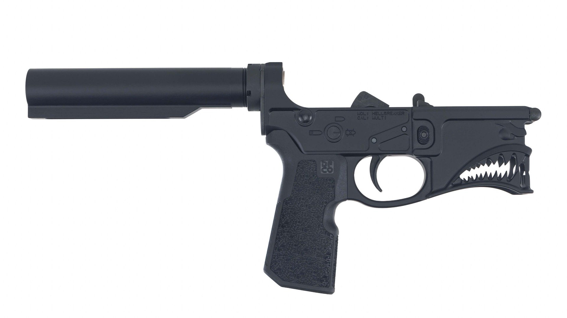 Sharps Bros Hellbreaker AR-15 Complete Lower Receiver w/o stock - Gen 2 (LABOR DAY SPECIAL)