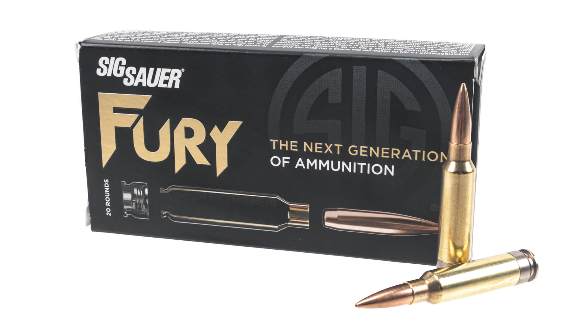 Sig Sauer 277 Sig Fury Hybrid Match 155gr Sierra Matchking Ammunition - 20rd Box