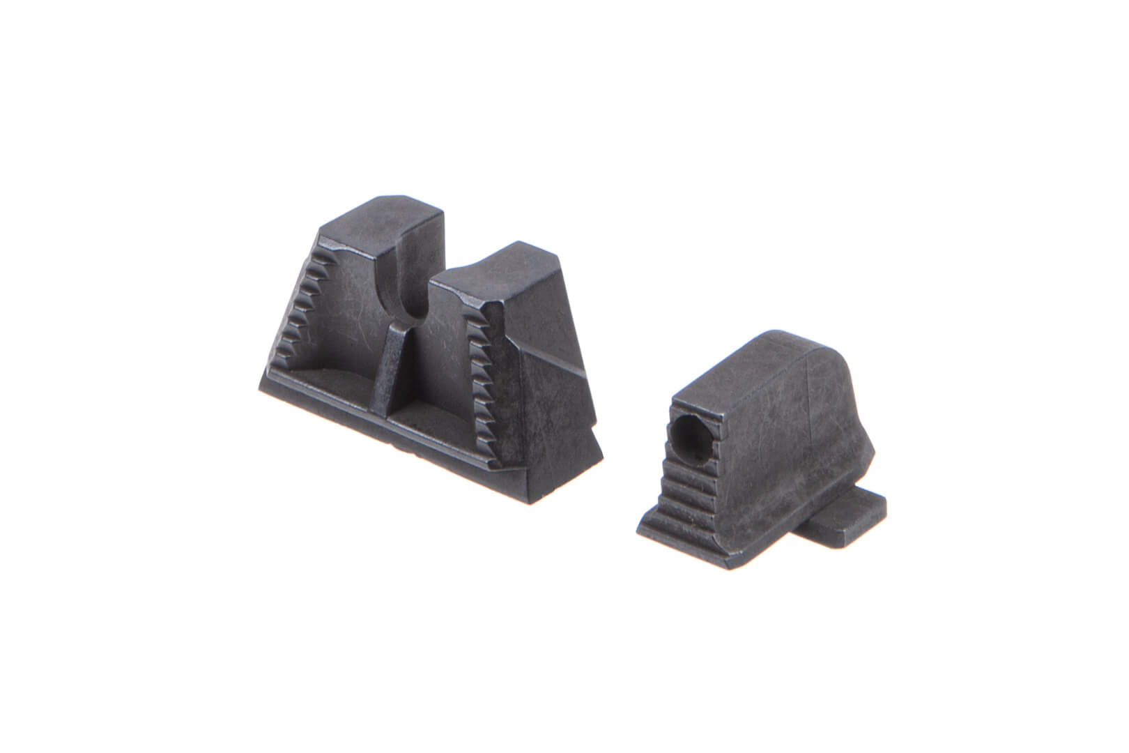 Strike Industries Strike Iron Front And Rear Sights For Sig Sauer P320 Suppressor Height 7466