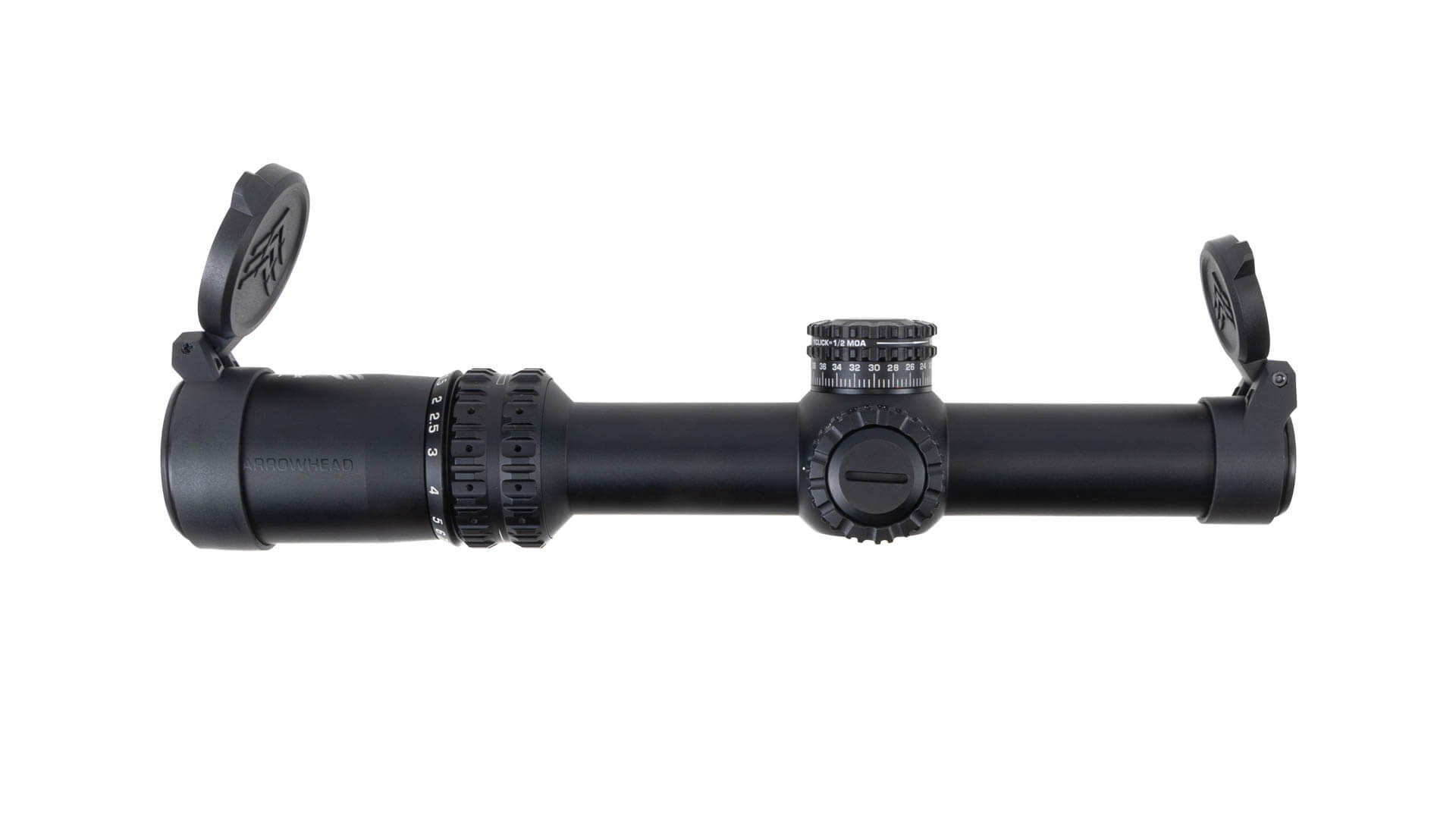 Swampfox Arrowhead Series 1-10x24 SFP IR 30mm Rifle Scope - Green Reticle