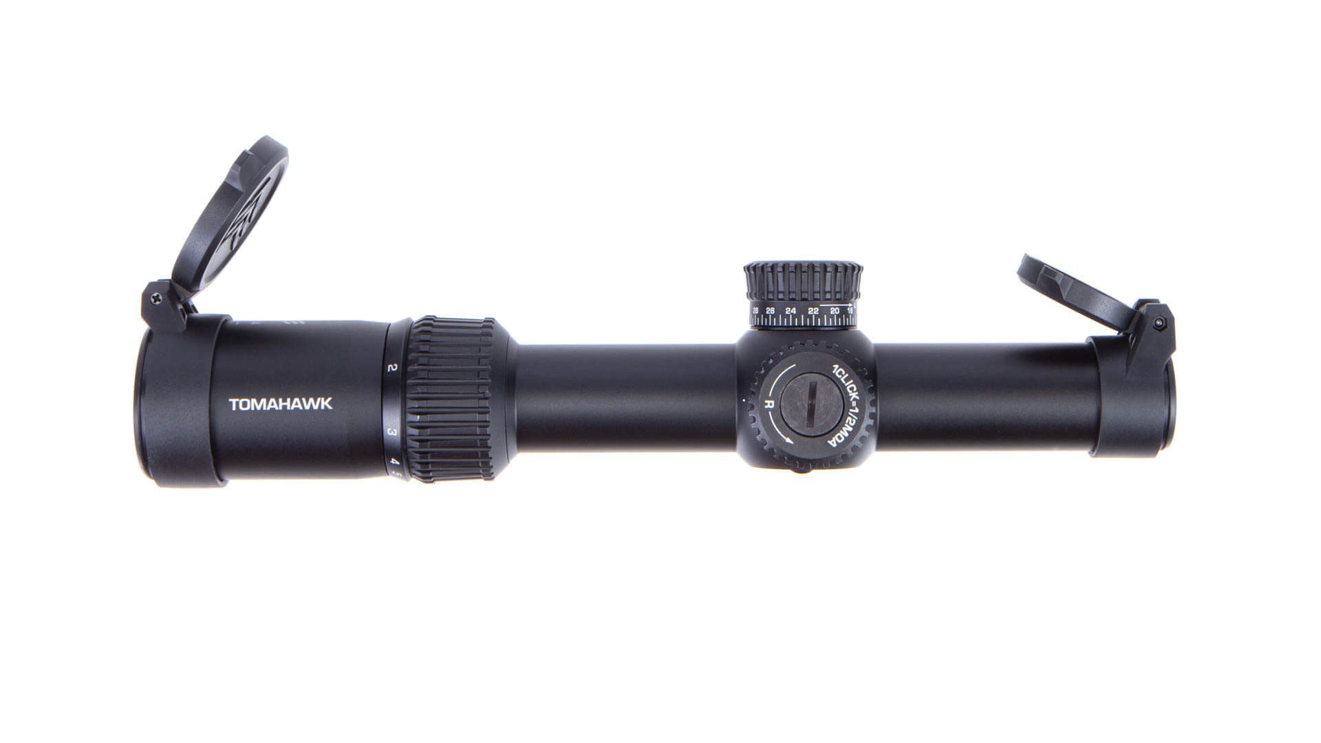 Swampfox Tomahawk 1-8x24mm Rifle Scope, 30mm Tube, Second Focal