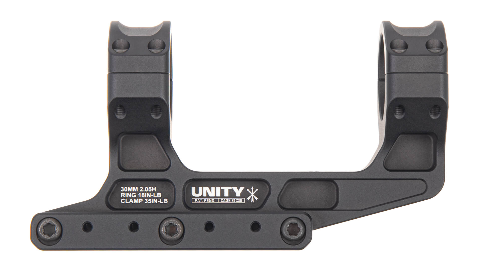 Unity Tactical Fast Lpvo Scope Mount 30mm