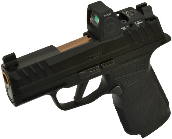 Norsso Sig P365XL slide with red dot sight