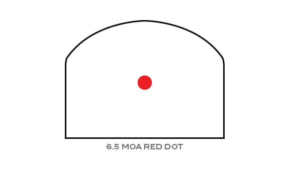 Trijicon RMR Sight Adjustable - 6.5 MOA Red Dot TYPE 2